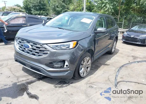 2020 Ford Edge Titanium из США, поврежденный, VIN 2FMPK3K96LBB35911
